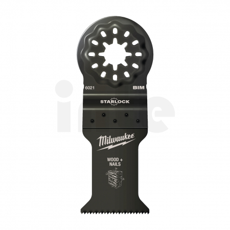 MILWAUKEE Bimetalový nůž 35 mm pro ponorné řezy do dřeva s hřebíky zaručuje dlouhou životnost 48906021