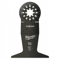MILWAUKEE Bimetalový nůž 65 mm pro ponorné řezy do dřeva s hřebíky zaručuje dlouhou životnost 48906027