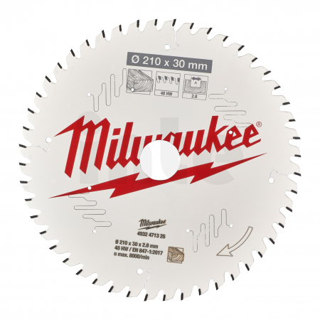 MILWAUKEE CSB MS W 210 x 30 x 2.8 x 48ATB 4932471325