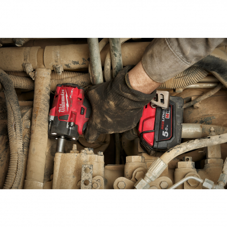 MILWAUKEE M18 FUEL™ ½″ Kompaktní rázový utahovák s pojistným kroužkem 4933478444