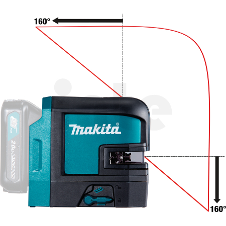 Makita - Aku křížový laser CXT, bez aku   Z SK105DZ