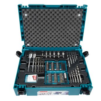 Makita - sada bitů a vrtáků 69 ks v Makpacu B-49638