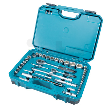 Makita - sada bitů 1/4" a montážních klíčů 221 ks v plastovém kufru E-10883