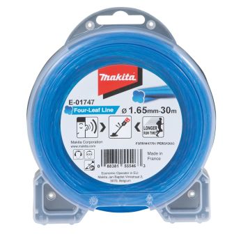 Makita - struna nylonová 1,65mm, modrá, 30m, speciální pro aku stroje E-01747