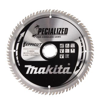 Makita - kotouč pilový dřevo Efficut 216x2x30mm 80Z = new E-08919 E-08894