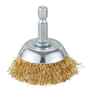 Makita - Miskovitý kartáč potažený mosazí pr. 38 mm D-73601