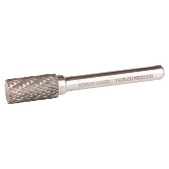 Makita - brusné frézy 10x20x6 hranatá dělené ostří kov, nerez B-52722