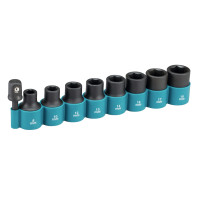 Makita - sada nástrčných klíčů čtyřhran 1/2" 9 ks v blistru = new E-16645 B-54645