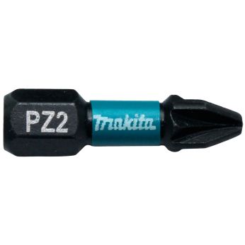 Makita - torzní bit 1/4" IMPACT BLACK PZ2, 25mm 2 ks B-63644