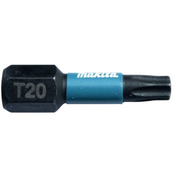 Makita - torzní bit 1/4" IMPACT BLACK T20, 25mm 2 ks B-63672