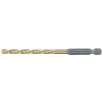 Makita - vrták do kovu HSS-TiN 12x101/150mm, stopka HEX 1/4" D-15849