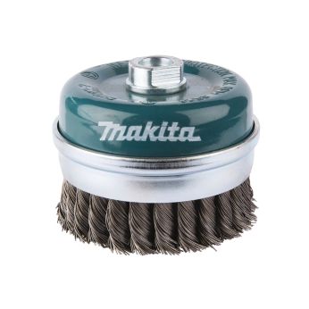Makita - miskovitý kartáč z ocelového drátu,vlnitý drát 0,5mm,100mm D-29290