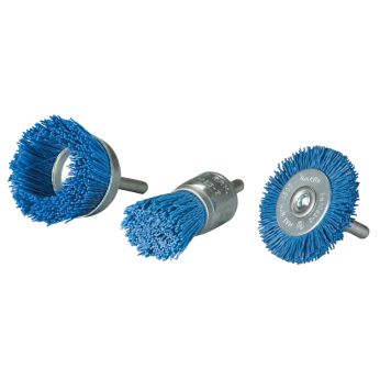 Makita - sada nylonových kartáčů pro jemné broušení 3 ks v blistru D-70758