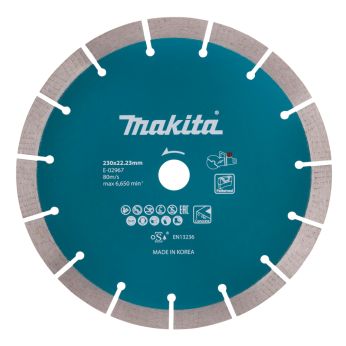 Makita - kotouč řezný diamantový beton 230x2.4x22.23mm pro aku stroje E-02967