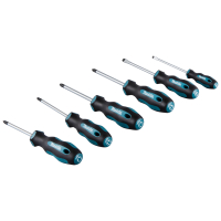 Makita - sada šroubováků 6 ks (4 ks SL+2 ks PH+2 ks PZ) E-10528