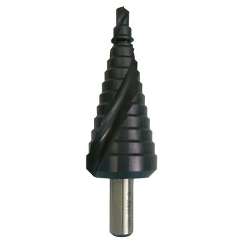 Makita - vrták stupňovitý  HSS-Co+TiALN S-Co+TiALN 4-12mm P-69967