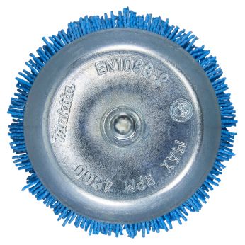 Makita - miskovitý kartáč z nylonu,jemný,válcová stopka,63mm D-45543