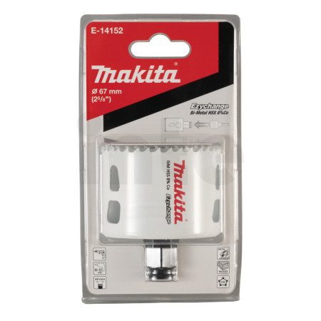 Makita - děrovka BiM Ezychange 2  67mm E-14152