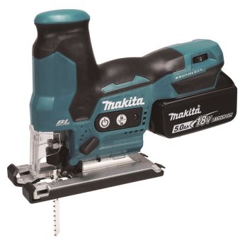 Makita - Aku bezuhlíková přímočará pila Li-ion LXT 18V/5,0 Ah DJV185RTJ