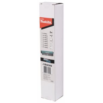 Makita - sada nástrčných klíčů čtyřhran 1/2" IMPACT BLACK 8 ks v textilním pouzdru E-16601