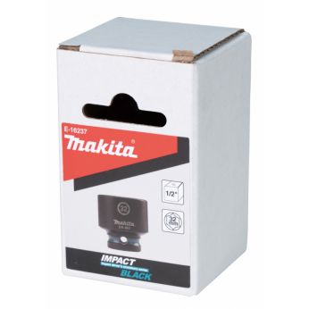 Makita - klíč nástrčný 1/2", čtyřhran, IMPACT BLACK, 32mm E-16237