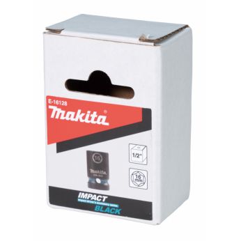 Makita - klíč nástrčný 1/2", čtyřhran, IMPACT BLACK, 16mm E-16128