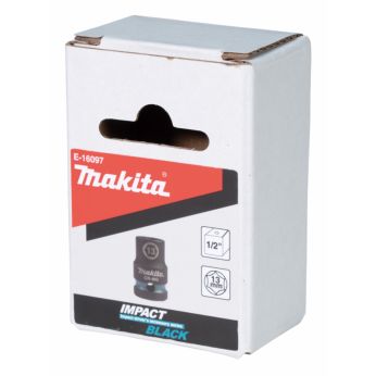 Makita - klíč nástrčný 1/2", čtyřhran, IMPACT BLACK, 13mm E-16097