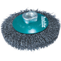 Makita - kartáč miskovitý 115mm, drát nerezový vlnitý 0,3mm D-77562