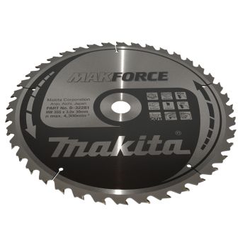 Makita - kotouč pilový dřevo MAKFORCE 355x3x30mm 40Z = old B-08414 B-32281