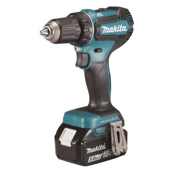 Makita - Aku bezuhlíkový šroubovák Li-ion LXT 18V/5,0 Ah,Makpac DDF485RTJ