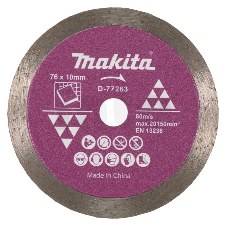 Makita - kotouč řezný diamantový 76x1.4x10mm D-77263