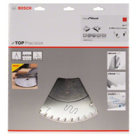 BOSCH Pilový kotouč do okružních pil Top Precision Best for Wood 2608642119