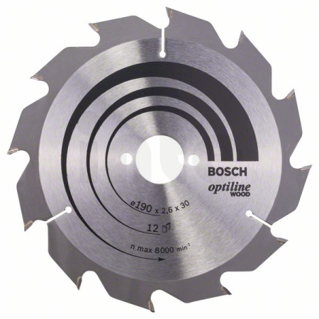 BOSCH Pilový kotouč Optiline Wood 2608641187