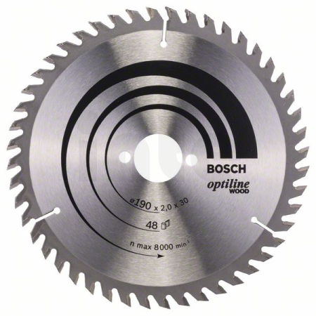 BOSCH Pilový kotouč Optiline Wood 2608641186