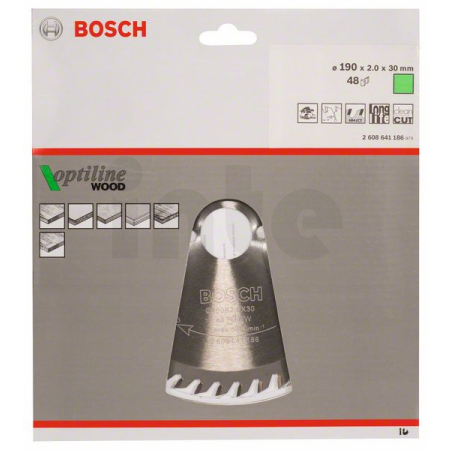 BOSCH Pilový kotouč Optiline Wood 2608641186