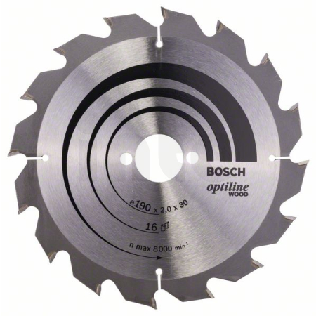 BOSCH Pilový kotouč Optiline Wood 2608641184
