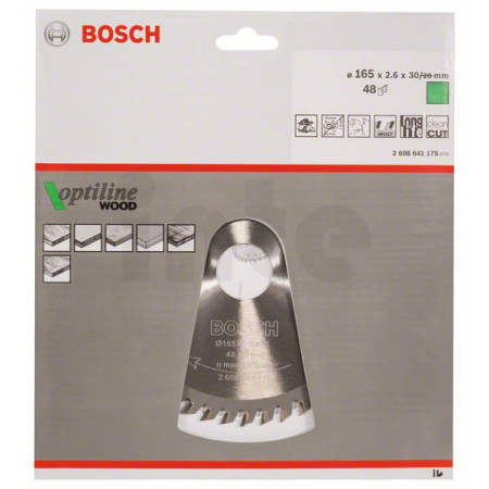 BOSCH Pilový kotouč Optiline Wood 2608641175