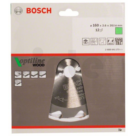 BOSCH Pilový kotouč Optiline Wood 2608641173