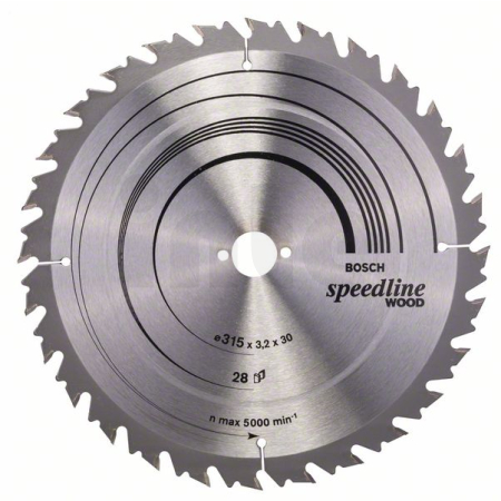 BOSCH Pilový kotouč Speedline Wood 2608640682