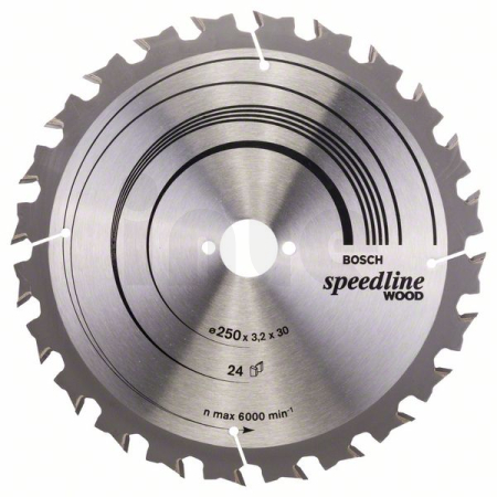 BOSCH Pilový kotouč Speedline Wood 2608640680