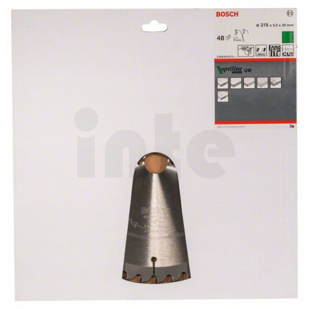 BOSCH Pilový kotouč Optiline Wood 2608640673