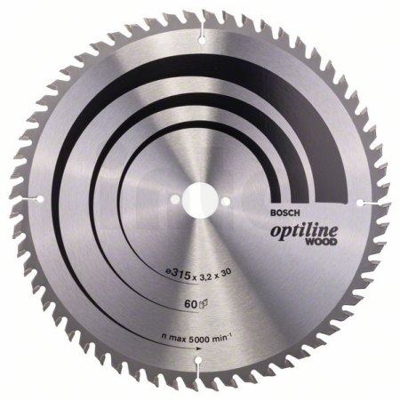 BOSCH Pilový kotouč Optiline Wood 2608640651