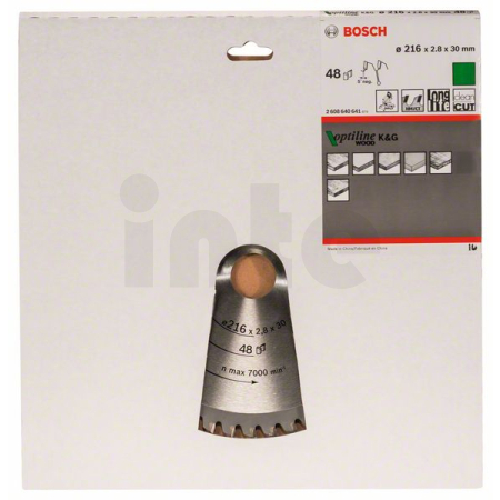 BOSCH Pilový kotouč Optiline Wood 2608640641