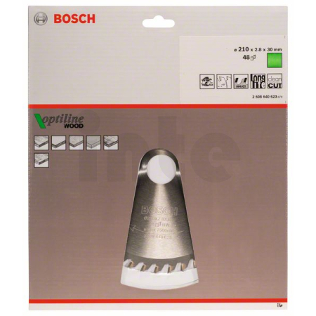 BOSCH Pilový kotouč Optiline Wood 2608640623