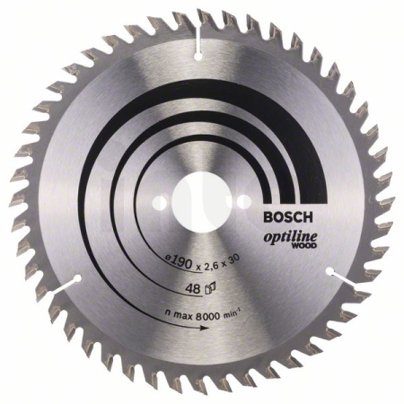 BOSCH Pilový kotouč Optiline Wood 2608640617