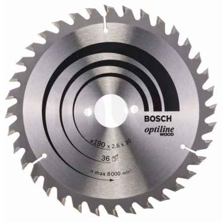 BOSCH Pilový kotouč Optiline Wood 2608640616