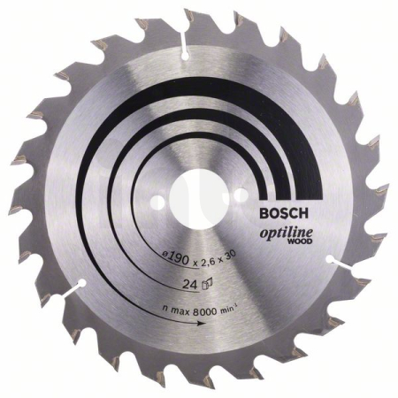 BOSCH Pilový kotouč Optiline Wood 2608640615