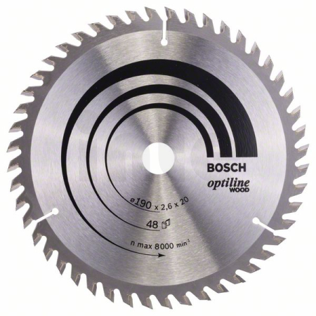 BOSCH Pilový kotouč Optiline Wood 2608640614