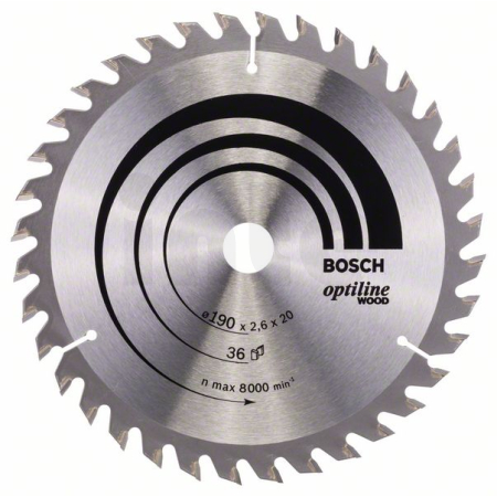 BOSCH Pilový kotouč Optiline Wood 2608640613