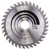 BOSCH Pilový kotouč Optiline Wood 2608640603